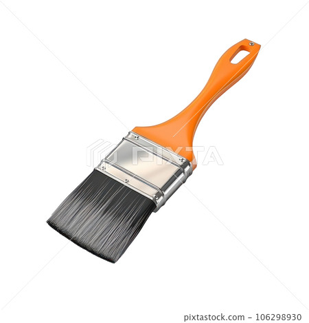 Wide brush isolated Wide brush isolated 106298930