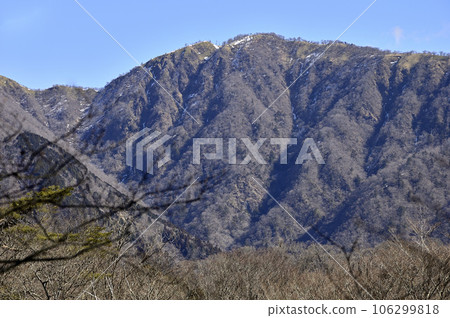 Mt. Tanzawa as seen from Kayanogi-Tanazawa-no-gashira in Tanzawa 106299818