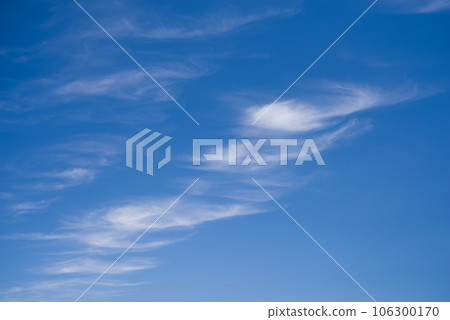 清爽的藍天【背景素材】 清爽的藍天【背景素材】 106300170