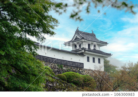 Japanese castle image | castle wall Japanese castle image | castle wall 106300983