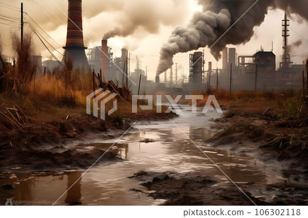 環境污染圖像 AI 生成圖像 環境污染圖像 AI 生成圖像 106302118