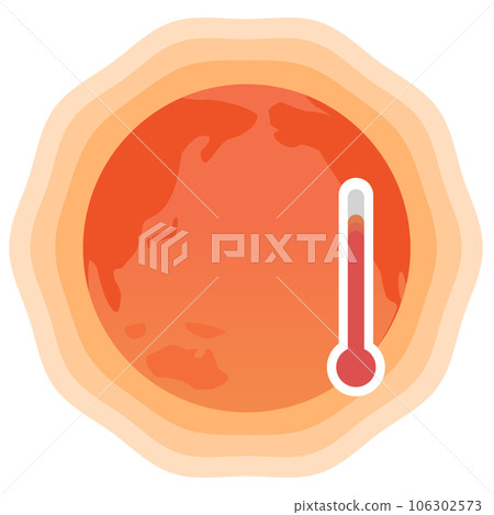 Global warming image illustration 106302573