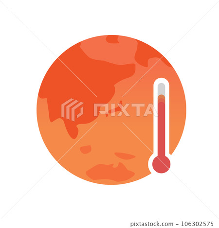Global warming image illustration Global warming image illustration 106302575