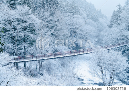 東京秋川谷雪景~關船橋~ 東京秋川谷雪景~關船橋~ 106302736