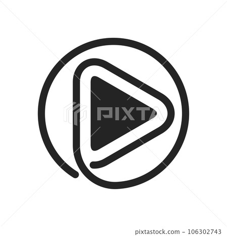 video logo template Isolated. Brand Identity. Icon Abstract Vector graphic 106302743