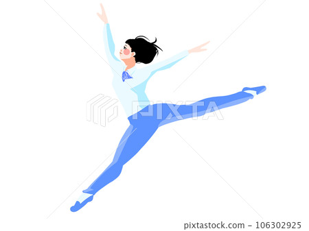 high school girl jumping high school girl jumping 106302925