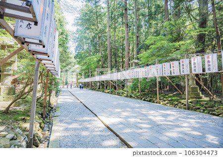 新潟彌彥神社參道 106304473