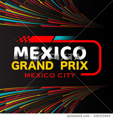 Mexico colorful Grand Prix wallpaper 106305604