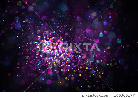 Night city street lights bokeh background Night city street lights bokeh background 106306177