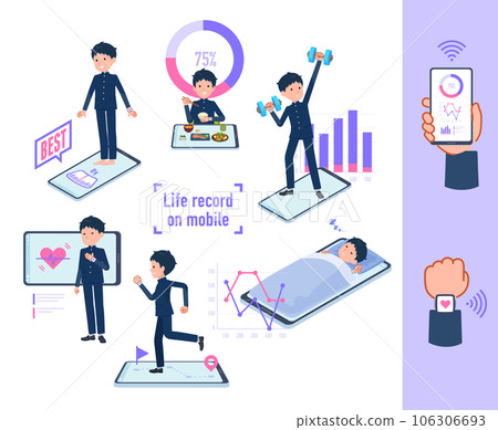 一組校辦男學生用智能手機管理行為和健康 106306693