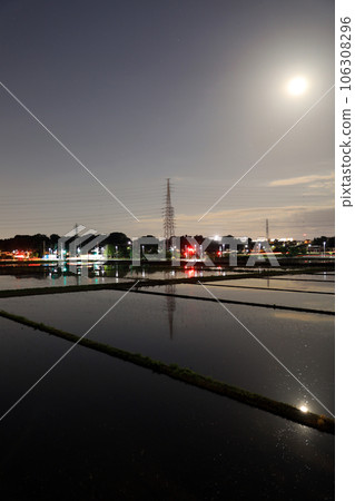 插秧時節的海老名田園風光 106308296