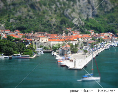 Montenegro Kotor diorama style 106308767