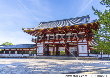 奈良:清晨的東大寺中門 奈良:清晨的東大寺中門 106308831