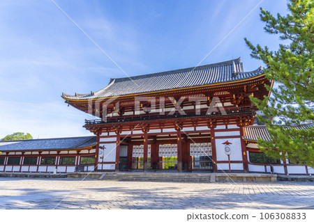 奈良:清晨的東大寺中門 奈良:清晨的東大寺中門 106308833