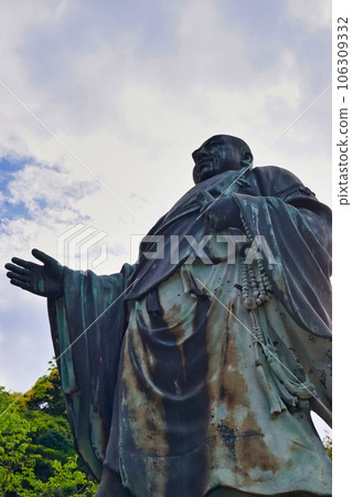 Kamakura Choshoji Temple Nichiren Saint Statue (Zaimokuza, Kamakura City, Kanagawa Prefecture) Kamakura Choshoji Temple Nichiren Saint Statue (Zaimokuza, Kamakura City, Kanagawa Prefecture) 106309332