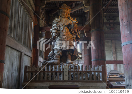 Statue of Hiromokuten (Great Buddha Hall) at Todaiji Temple Statue of Hiromokuten (Great Buddha Hall) at Todaiji Temple 106310459