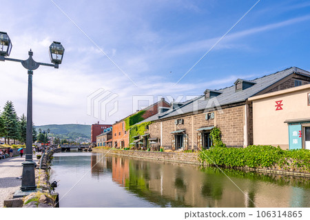 Otaru Canal Otaru Canal Cruise Daytime Otaru Canal Otaru Canal Cruise Daytime 106314865