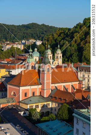Churches Of Ljubljana In Slovenia Churches Of Ljubljana In Slovenia 106315532