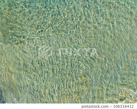 Waves sea water surface nature background,High quality sea top view, Bird's eye view ocean,Sea ocean waves water background 106316412