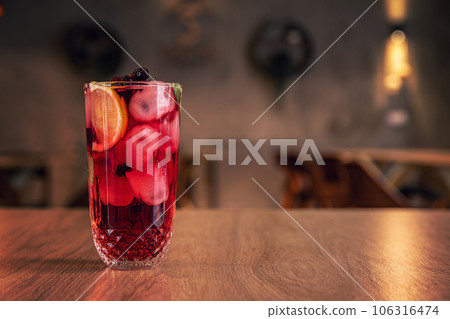 Summer berry drink. Summer berry drink. 106316474