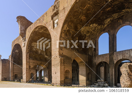 Basilica of Maxentius in the Roman Forum Basilica of Maxentius in the Roman Forum 106318559