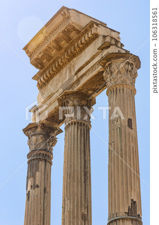 Temple of Castor and Pollux in the Roman Forum Temple of Castor and Pollux in the Roman Forum 106318561