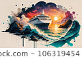 cruise, ship, sea 106319454