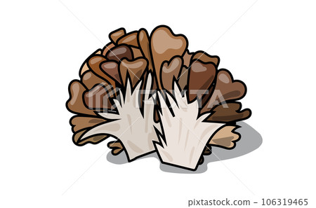 流行蘑菇插畫素材 106319465