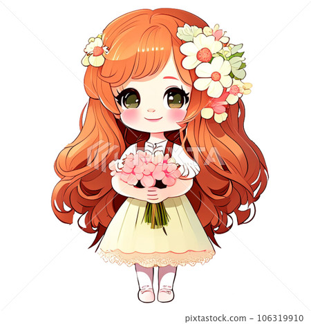 Kawaii cartoon woman flower Japan bunch bunch of flowers beautiful beautiful woman cute cute lady child girl cute baby girl cartoon woman photo Ai picture photo picture Ai illustration Kawaii cartoon woman flower Japan bunch bunch of flowers beautiful beautiful woman cute cute lady child girl cute baby girl cartoon woman photo Ai picture photo picture Ai illustration 106319910