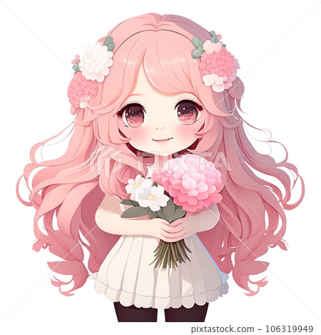 Kawaii cartoon woman flower Japan bunch bunch of flowers beautiful beautiful woman cute cute lady child girl cute baby girl cartoon woman photo Ai picture photo picture Ai illustration Kawaii cartoon woman flower Japan bunch bunch of flowers beautiful beautiful woman cute cute lady child girl cute baby girl cartoon woman photo Ai picture photo picture Ai illustration 106319949