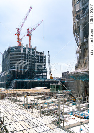 [Kanagawa Prefecture] In front of Takanawa Gateway Station under development (August 2023) 106320527