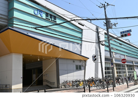 在來線長井站(大阪府)前 在來線長井站(大阪府)前 106320930