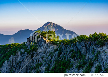 Mount Kaikomagatake in the Southern Alps of Yamanashi Morgenroth 106321569