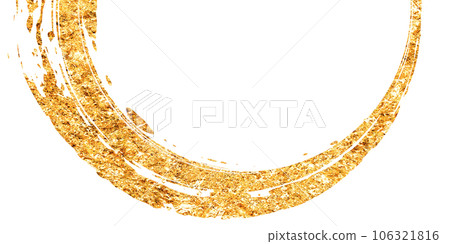 金色日式圓線背景插畫素材 金色日式圓線背景插畫素材 106321816