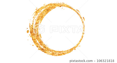 gold style japanese style circular line background illustration material 106321818