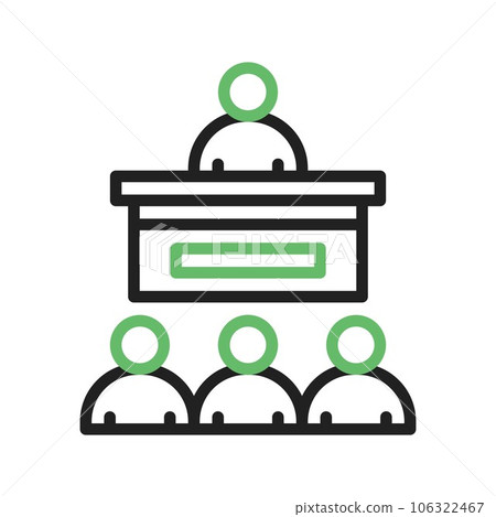 Seminar Icon Image. 106322467