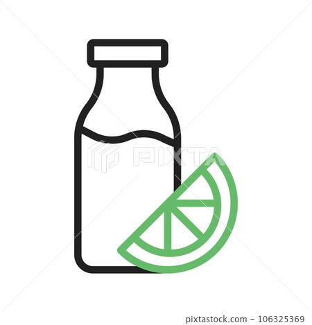 Juice Bottle Icon Image. Juice Bottle Icon Image. 106325369
