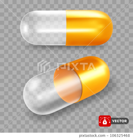 3D Medicine Capsule Pill 3D Medicine Capsule Pill 106325468