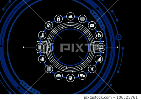 [Hand-crafted materials] Original graphic art/illustration work 106325761