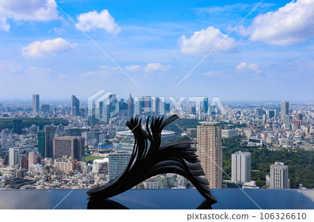 View of Shinjuku from the top floor club lounge of the Ritz-Carlton Tokyo View of Shinjuku from the top floor club lounge of the Ritz-Carlton Tokyo 106326610