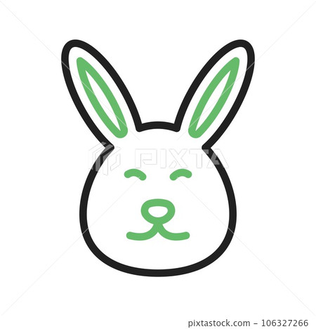 Bunny Icon Image. 106327266