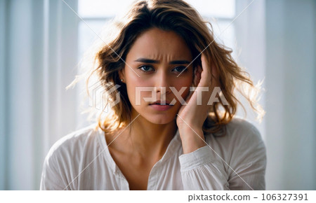 擔心的女人 - AI 生成的圖像 擔心的女人 - AI 生成的圖像 106327391