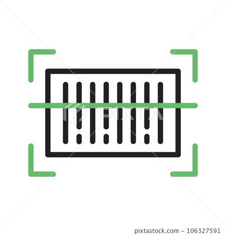 Barcode Scanner Icon Image. 106327591
