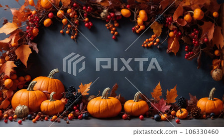 Festive autumn decor Festive autumn decor 106330460