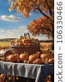 Basket of Pumpkins 106330466