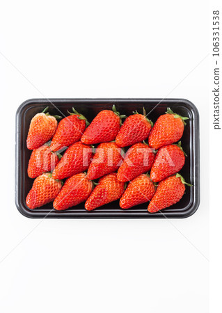 Strawberry white background Strawberry white background 106331538