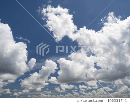 夏天的天空和雲 夏天的天空和雲 106331741