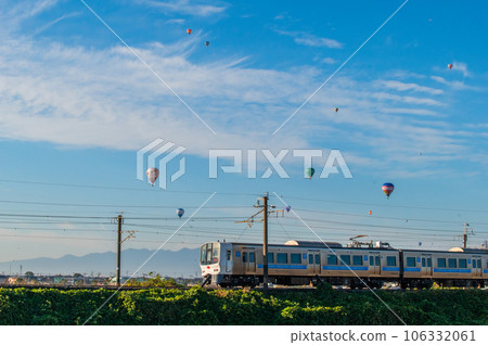 給天空染上色彩的氣球節 106332061