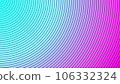 A pattern of curves with alternating color gradients. Abstract geometric colorful pattern for background.  106332324