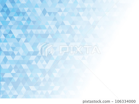 藍色漸變三角形幾何圖案背景 106334000